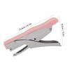 Hand Held Stapler Ergonomic Frosted Surfaces Portable Plier Stapler Home School   Binding Documents