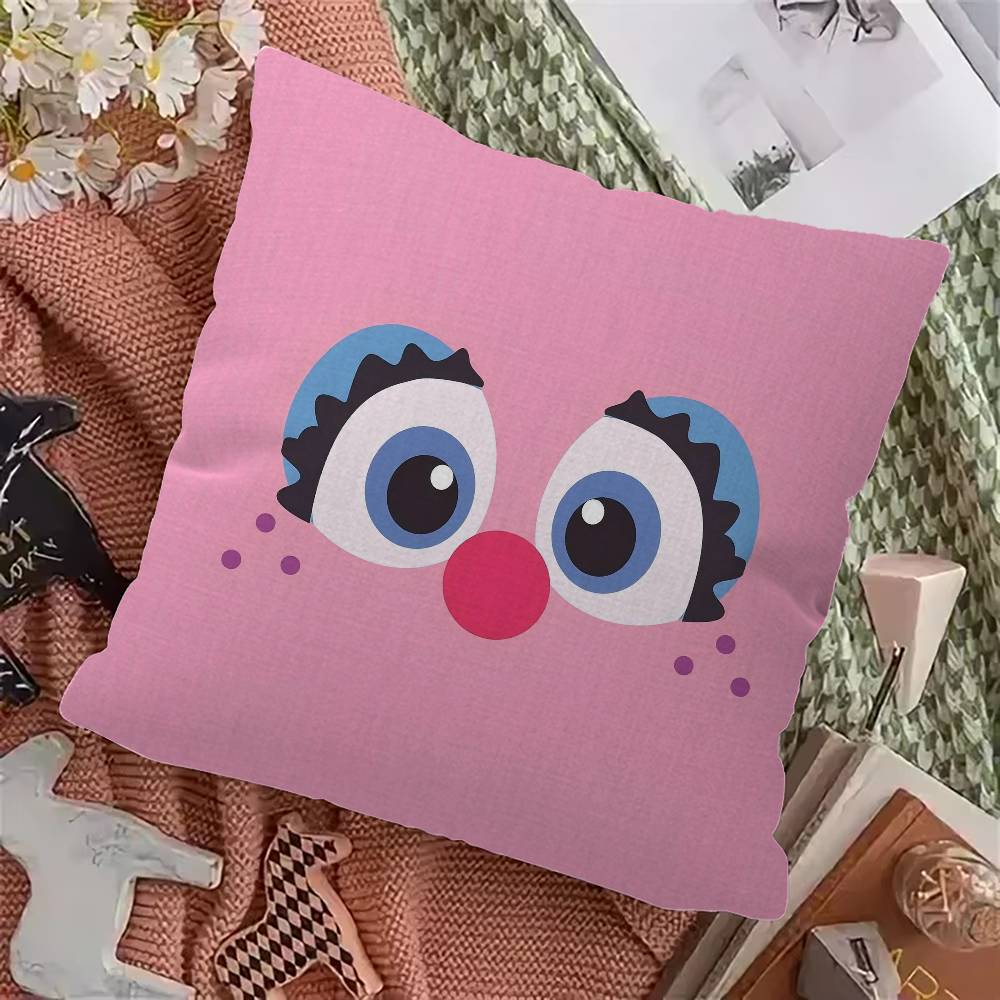 Cute cartoon SSesame Street Cushion Cover Decorative Pillow Sofa Home Decor case pillow cases