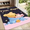 Custom Name "Space Adventure Winnie" Carpet Rug Customizable Soft Washable Anti-Slip Home Living Room Sofa Mats Personalized Rug. 0909392