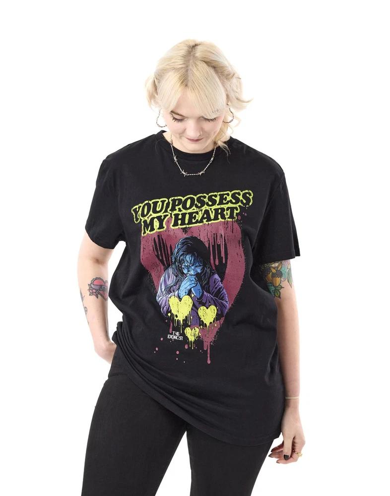 Exorcist Short Sleeved TShirt Unisex Black Official Merch M