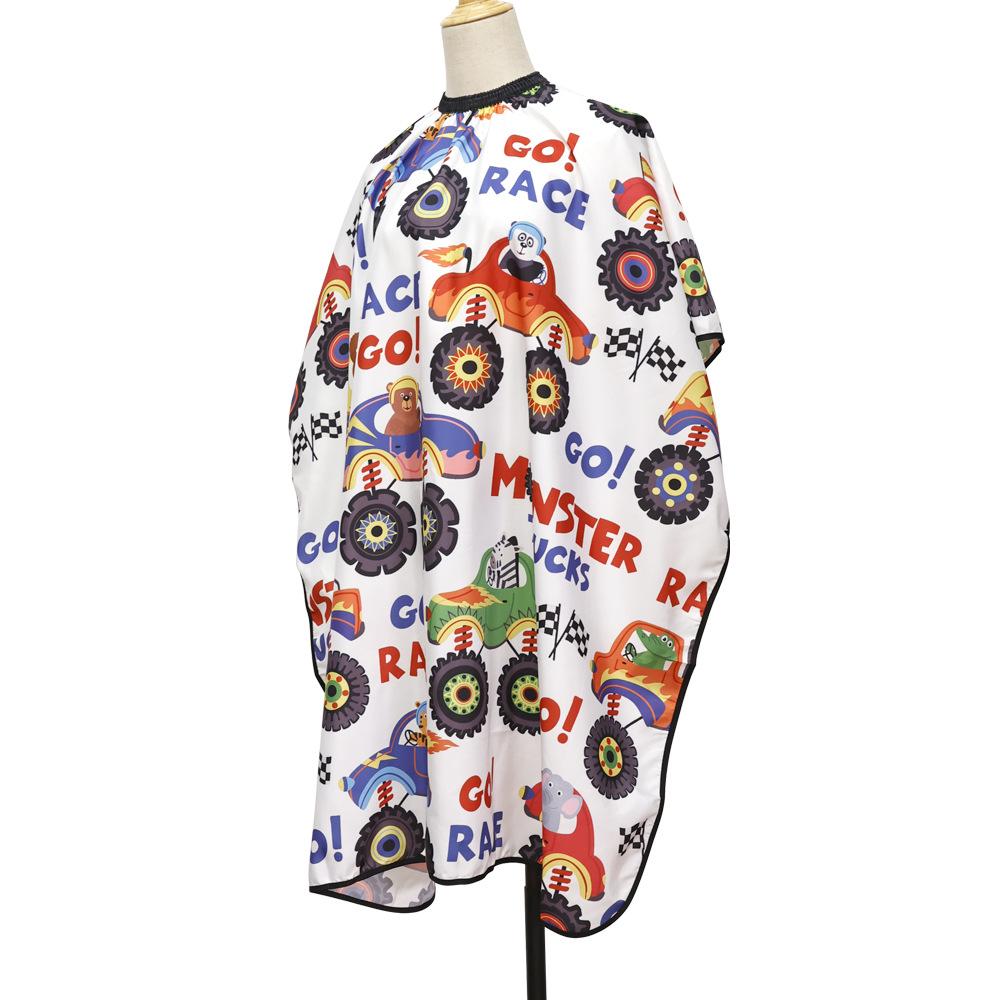 Professional Children Hairdresser Cape Salon Barber Wrap Waterproof Cutting Gown