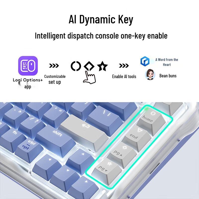 Logitech K75M Amber Series Custom Mechanical Keyboard