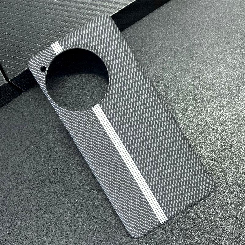 Für OnePlus 12 12R Hülle Harte Kohlefaser Schlanke Schutz-Rückabdeckung Hüllen Für OnePlus 11 11R One Plus 12 12R 1+12 Handyhülle