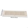 RV Air Vent Cover Conditioner Outlet Grille Rectangle Replace Parts Louvered Ventilation Grill