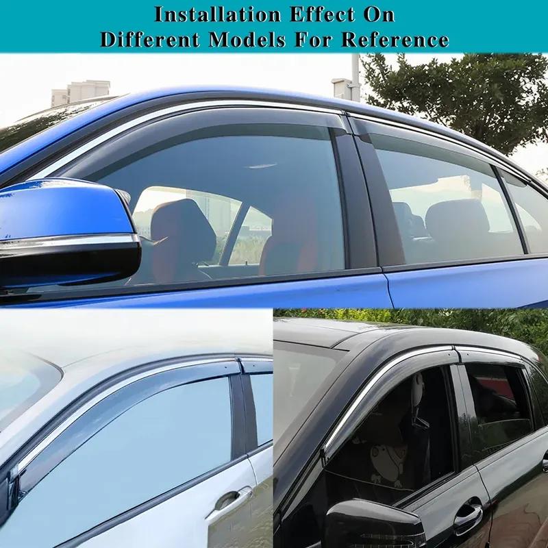 For Mazda 3 Bm Bn 2014-2019 Wind Deflectors Rain Guards Door Visor Vent Shades Ventvisor Window Visor Cars Accessories