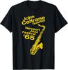Camiseta Estampa Amarela John Coltrane Newport Jazz Festival 1965