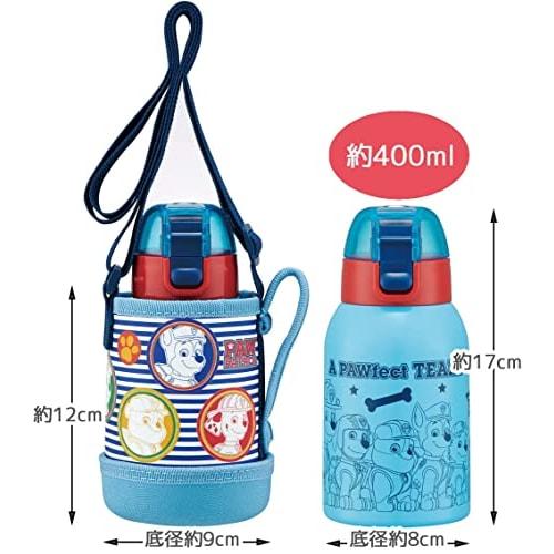 Skater láhev na vodu Paw Patrol 400ml pro děti s krytem KSTCH4-A