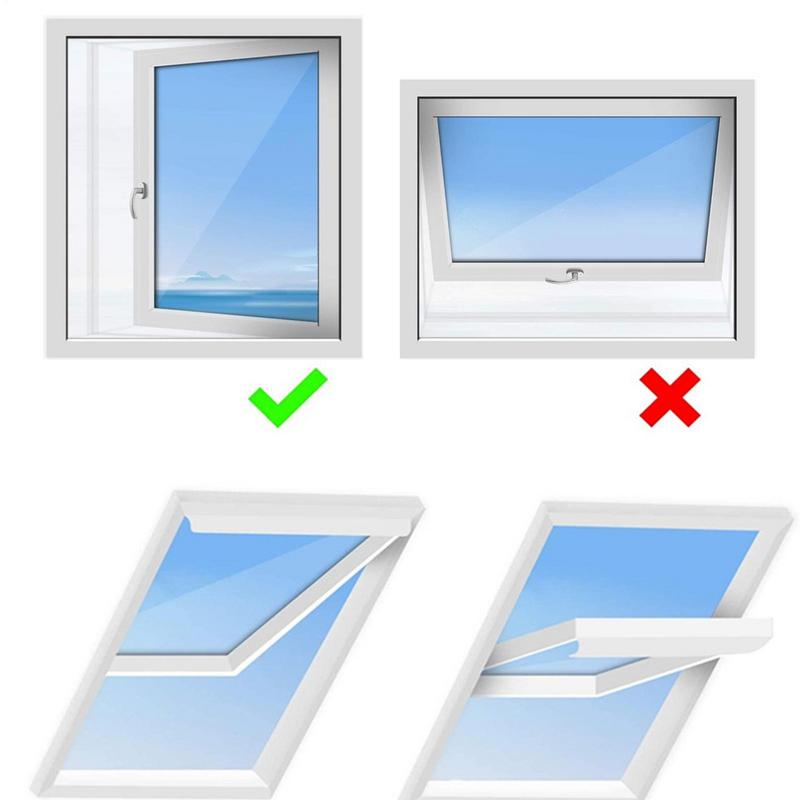 Window Seal For Portable Air Conditioner 157 Inch AC Unit Vent Kit Heat Resistant Waterproof Insulation Air Conditioner Accessor