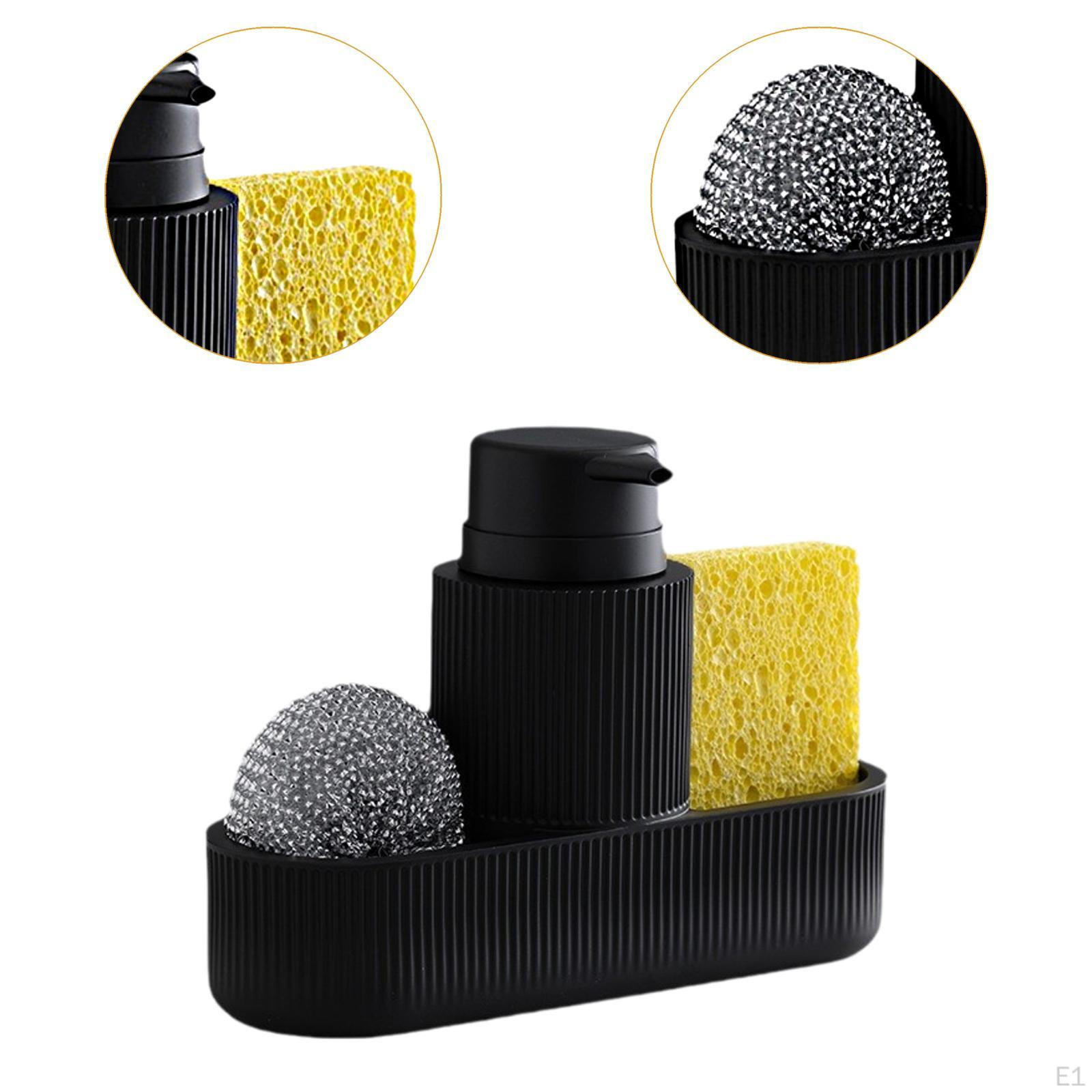 Кухонный дозатор мыла Бытовые чистящие принадлежности для органайзера для раковины — фото 3