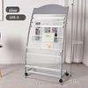 HANDUNYOU Floor-Standing Newspaper and Magazine Rack