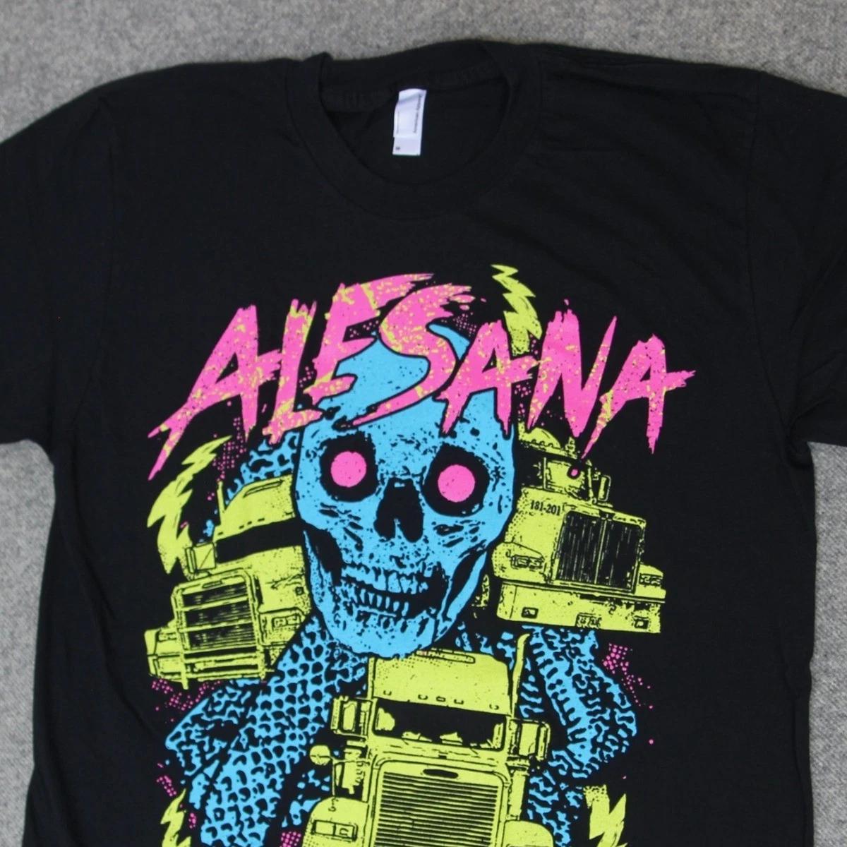 Rare! Hot ALESANA Band Emo Screamo Metalcore Black S to 5XL Shirt TU836 M