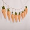 3/1pcs Nov Woven Easter Carrots Ornaments Hanging Pendant for Easter Home Decorations Supplies 2023 Kids Easter Favors Gifts Toy