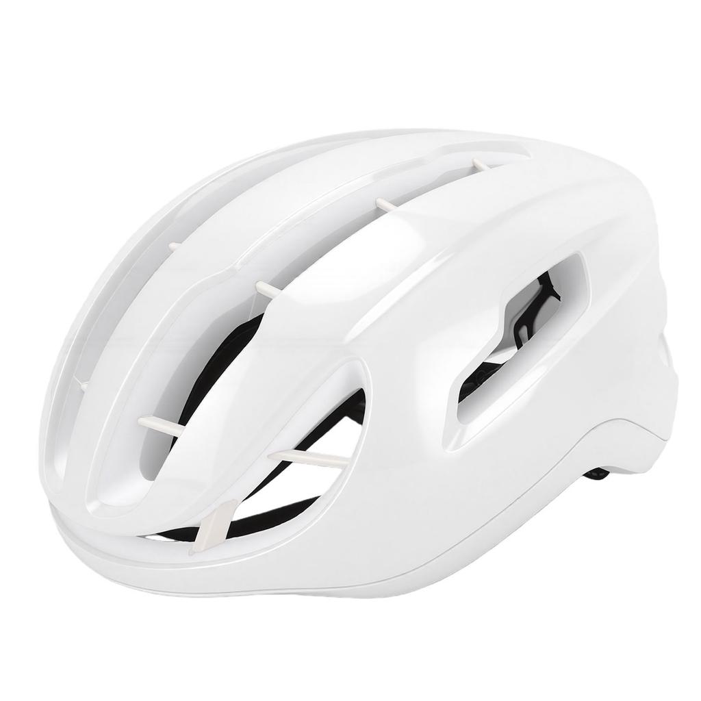 Cycling Helmet for Road Mountain Bike Adjustable Head Circumference Men Women Riding Equipment Bright White