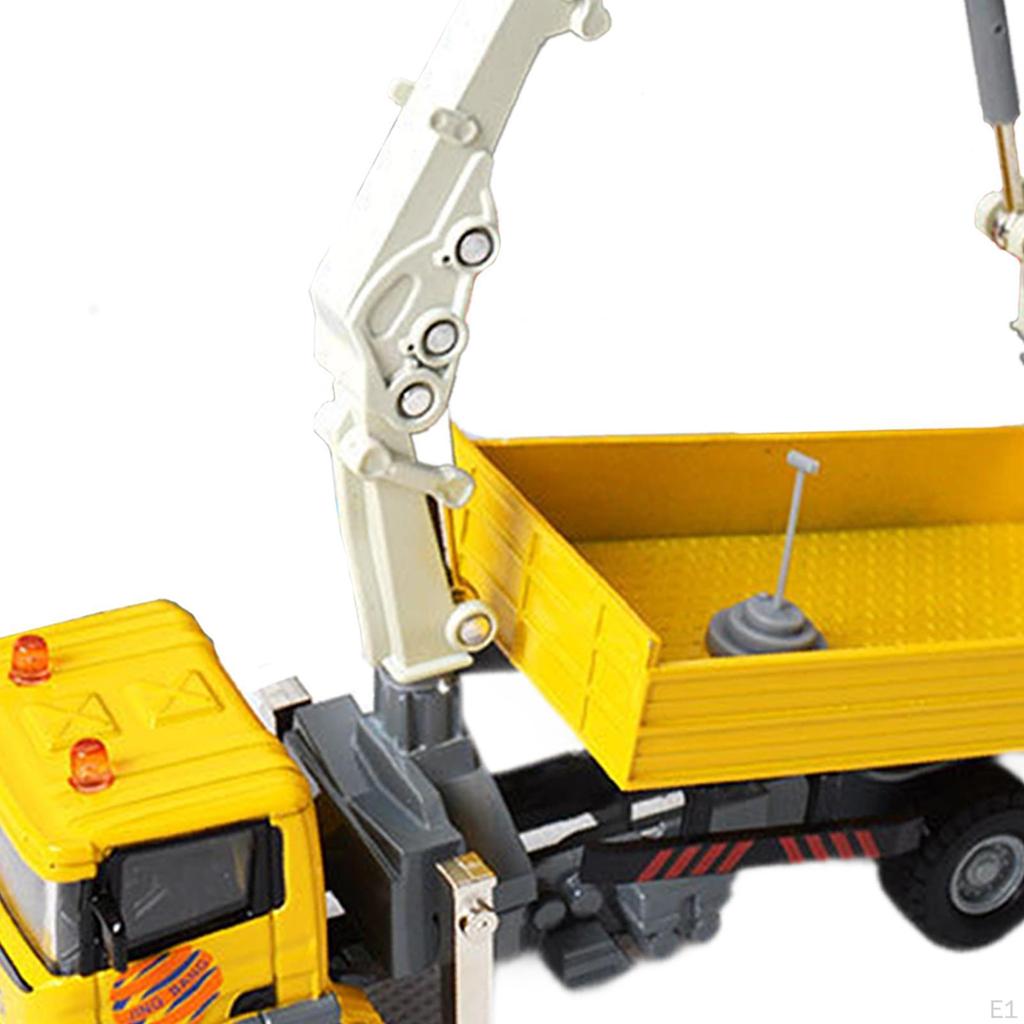 Crane Truck Toy Construction Party Favors,Birthday Holiday Gift,Simulation,for Ages 3+