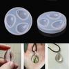 Water Drop Shape Pendant Mold Gem Design Flexibility Teardrop Silicone Mold High Transparency Easy Clean Resin Jewelry Mold