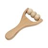 Wooden Massage Roller Multi Functional Handheld Body Face Neck Trigger Point Massager Tool
