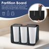 6 Bottle Drink Cup Carrier Foldable Tote Bag With Handles Coffee Cup Holder Portable Picnic Cruise Party Grocery Outdoor Travel
