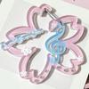 Multifunctional Keychain Carabiner Clip with Secure Lock Plastic Texture Perfect for Outdoor Backpack Keys and Daily Use