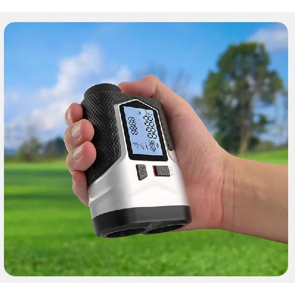 1200m USB Type-C Rechargeable Golf Laser Rangefinder with Slope Adjusted Flag-Lock Vibration Distance Meter