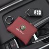 Car Leather Key Case Keychain Mini Storage Bag Auto Accessories For Alfa Romeo Giulia Stelvio Giulietta 156 159 147 Mito Tonale YY1