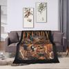 FNAF At Freddys Blankets Velvet Winter Portable Lightweight Thin Throw Blankets for Sofa Office Bedspreads