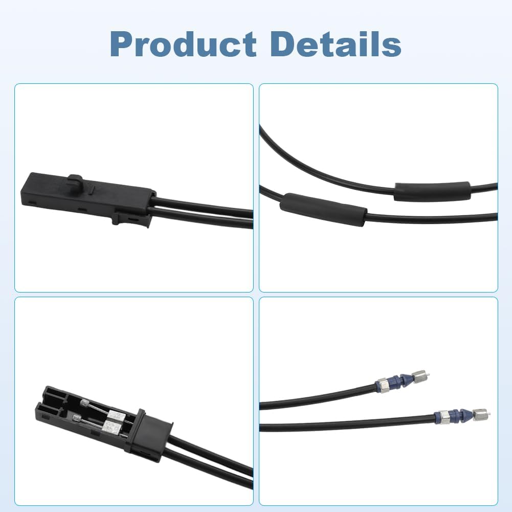 Hood Latch Lock Release Cable Replacement for 65620-4GA0A 656204GA0A Compatible with Infiniti Q50 2014-2018 Infiniti Q60 2017-2018 Hood Lock Control