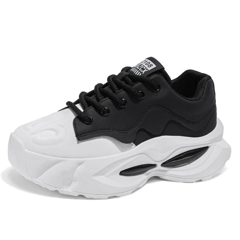 Spring explosion of new men's shoes low-top versatile comfortable casual thick-soled heightening shoes