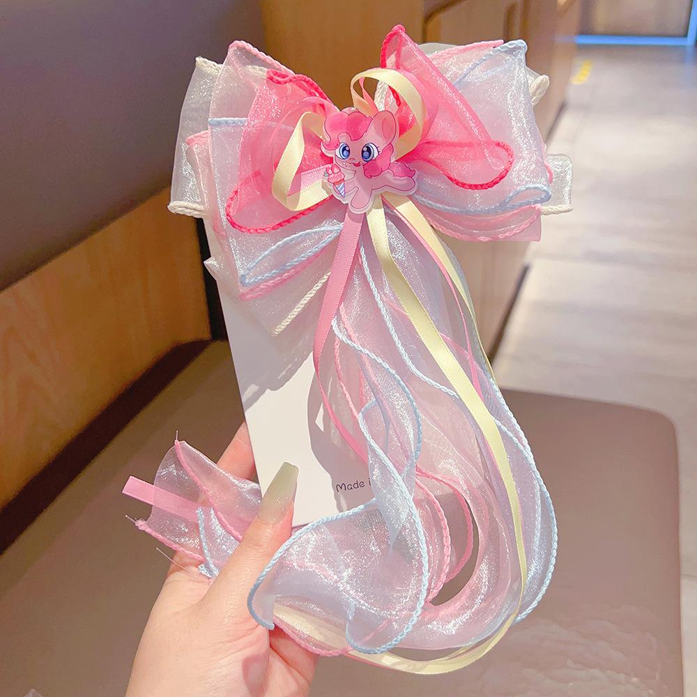 Children's Cartoon Hair Clip with Headband Princess Crown Hair Accessory Set Sanrio Girls' Baby Headpiece