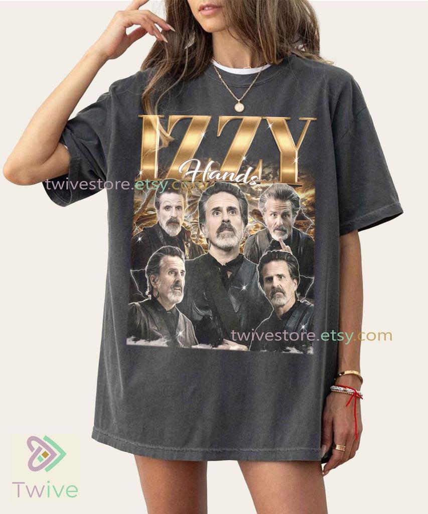 Izzy Hands Comfort Colors Shirt, Con O'Neill Character Tee, Fan Merch Gift, Vintage Pirate TV Series Classic Retro Style T-Shirt