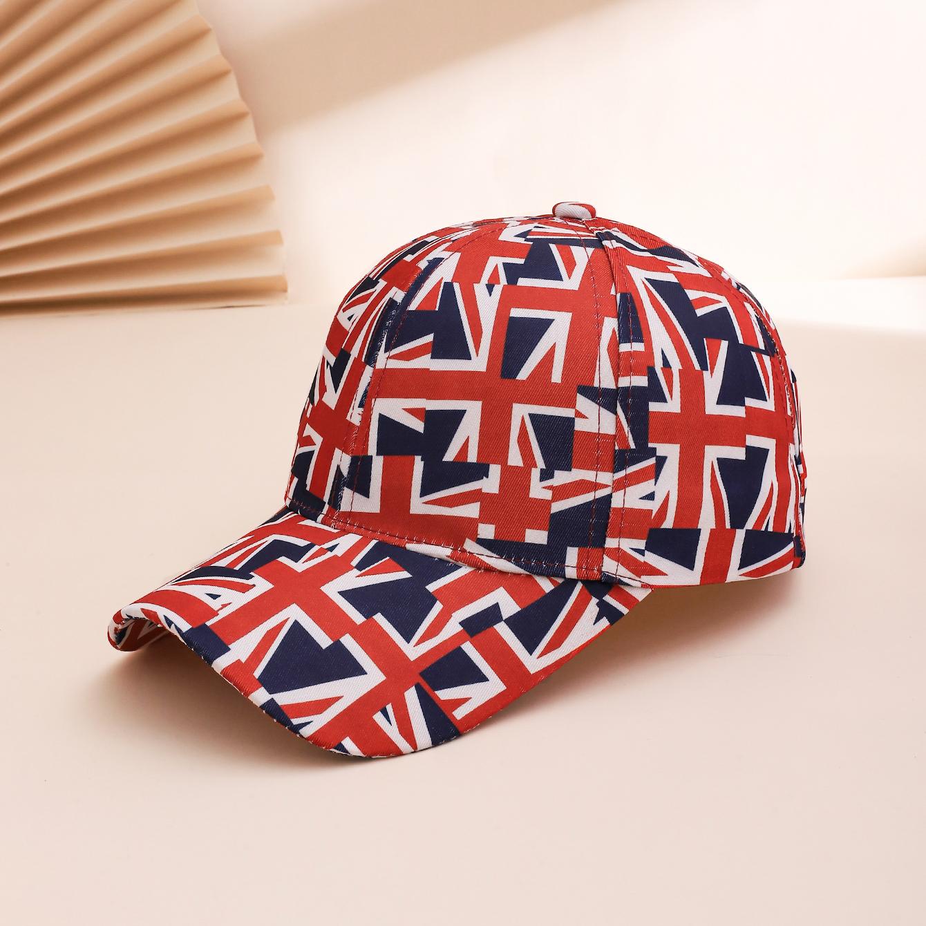 

The new American flag digital print baseball cap is fashionable and individual. It is a versatile outdoor sun hat One Size