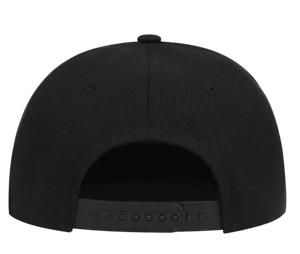 Sproutsy Men's Snapback Cap, Straight Fit, Stylish Flat Cap, BELLE VUE (Gray)