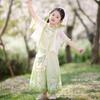Children's Hanfu Summer 2026: New Ancient-Style Tang Suit Three-Piece Set with Trousers for Girls