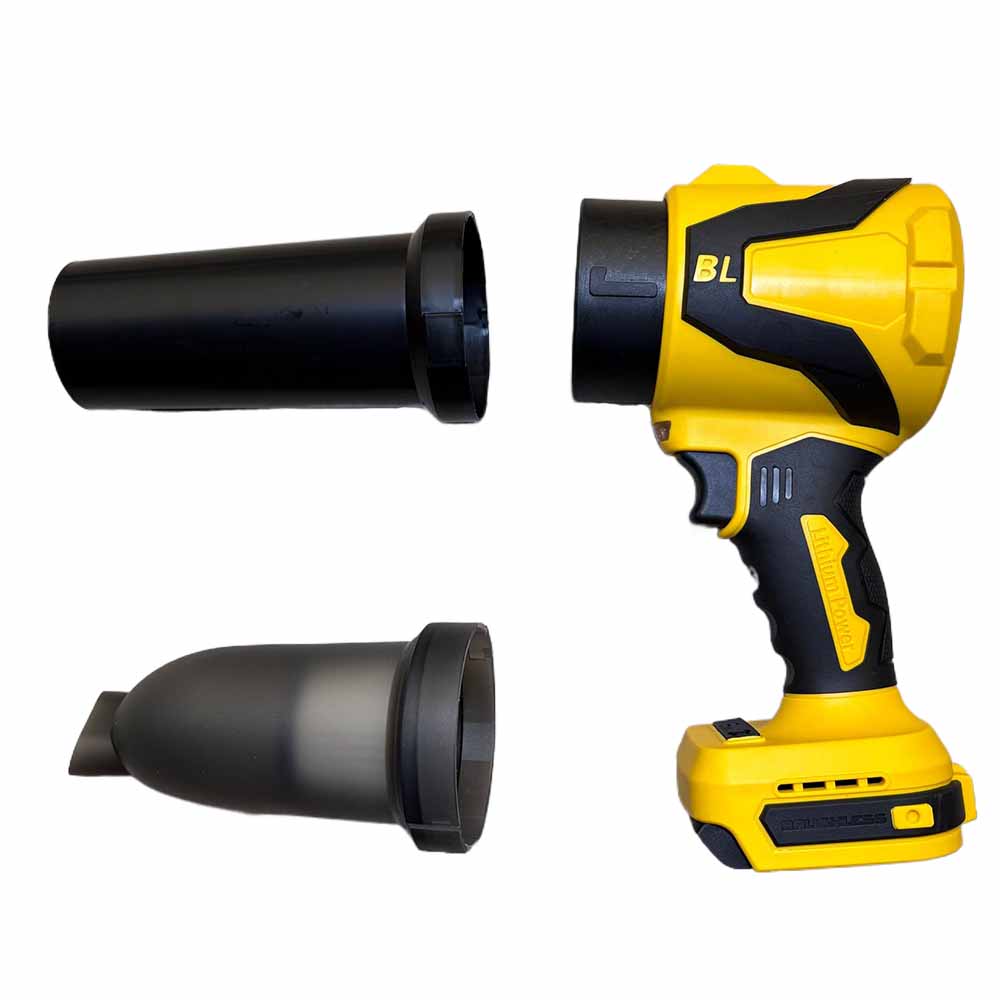 1000g thrust Blower Turbo Jet Fan Powerful Air Blower With 2 Nozzles Portable Electric Air Duster Brushless For Makita / Dewalt