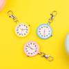 Portable Anti Shock Digital Keychain Timepiece For Outdoor Enthusiasts Seniors Traveler Lightweight Wearable Accessory