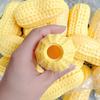 Empty Fillable Simulated Peanut Squeeze Toy Slow Rebound Soft Squeeze Fidget Toy Stress Relief Decompression Toy Kids Adults