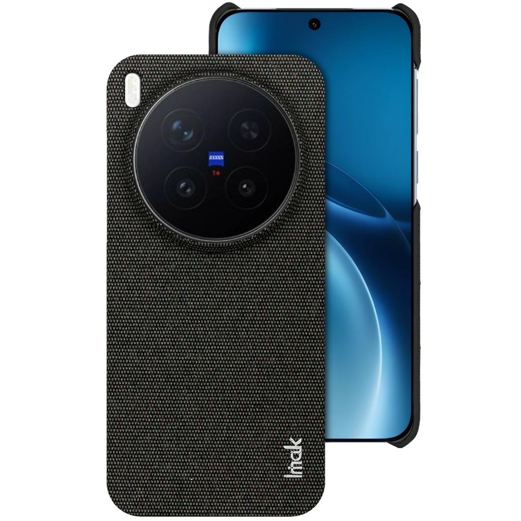 IMAK Ruiyi Series for Vivo X300 Pro 5G Case Fabric Texture Leather + PC Phone Back Cover