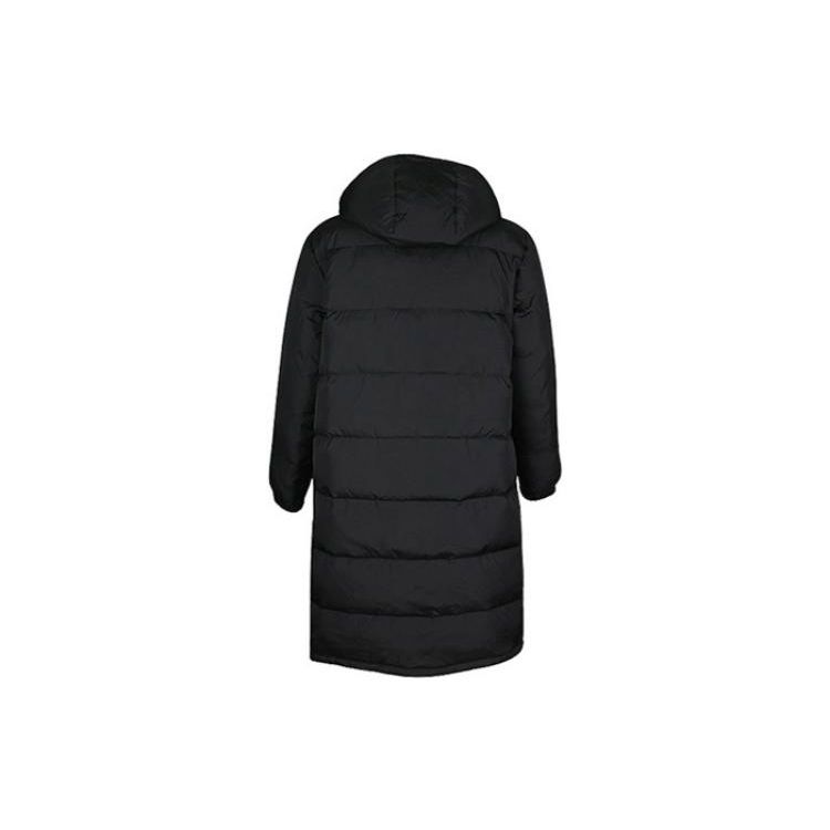 Adidas Casual Hooded Zipper Mid-Length Long Sleeve Down Jacket Men Jackets Black ADIPK0