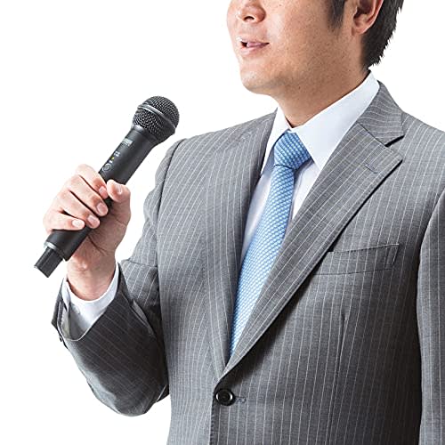 SANWA SUPPLY Wireless Microphone (for MM-SPAMP8) MM-SPHMW5