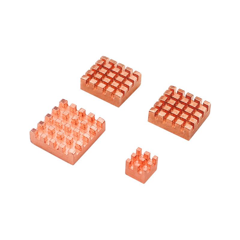 Orange Pi 3 LTS Pure Copper Heatsink for CPU Cooling Pure Copper Heatsink [Pack of 4]