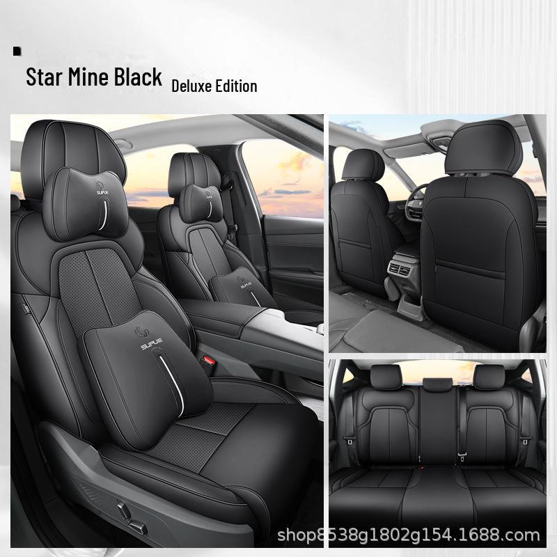 Changan Dark Blue SL03 Full Surround Universal Car Seat Cushion for All Seasons