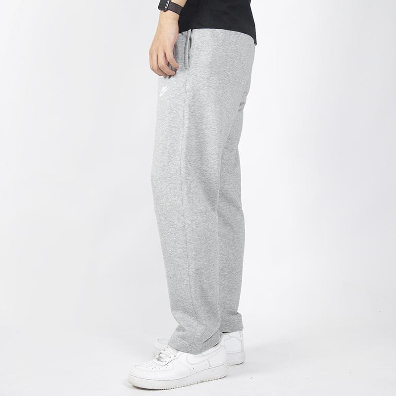 Nike Sportswear NSW CLUB PANT OH FT Athleisure Casual Sports Breathable Long Pants Light Grey Men's BV2714-063