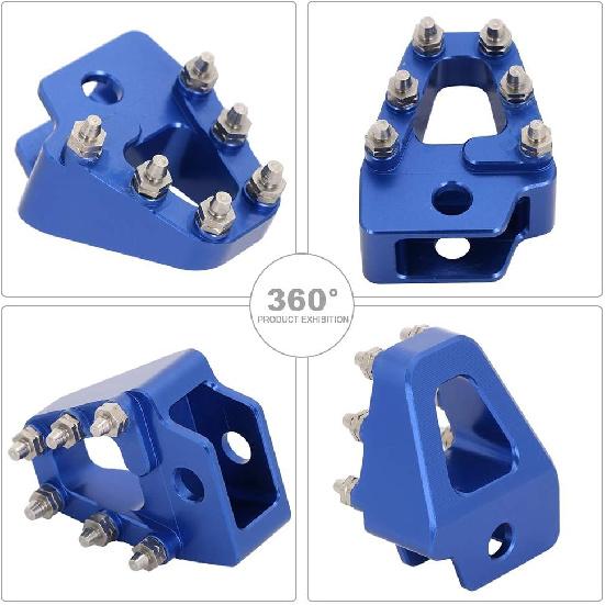 Motorcycle Rear Brake Lever Tip Step Plate Foot Brake Pedal Tip for TTR125 00-03 TTR125E 03-09 TTR125L 00-08 TTR225 2003 TTR230 05-20 TTR250 99-06