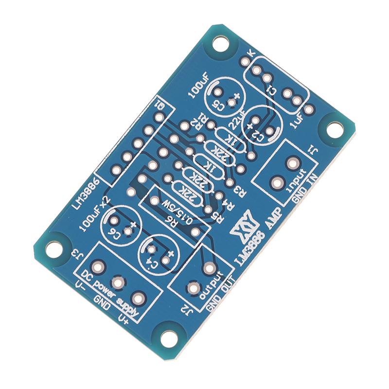 

Dc ±20-28V 68W Lm3886Tf Hifi Power Amplifier Board Pcb Parallel Bare Board