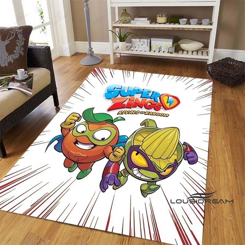

Cartoon Game Pattern Rugs, Available in 15 Sizes, Suitable for Living Room, Bedroom, Bedside Play Mats, and Home Décor. 40x60cm