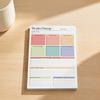 A5 Daily Planner Notebook To-Do List Notebook, 50 Page And Brain Dump Journal, Sturdy Writing Pad for Use Binding Wear-Resistant Cover Study