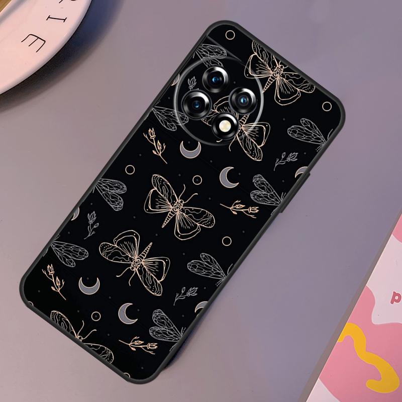 Skull Gothic Creepy Pastel Goth Case For OnePlus 12R 10T 10R 9RT 9 10 Pro OnePlus 12 11 Nord 3 2T CE 2 Lite N20 N10 Cover