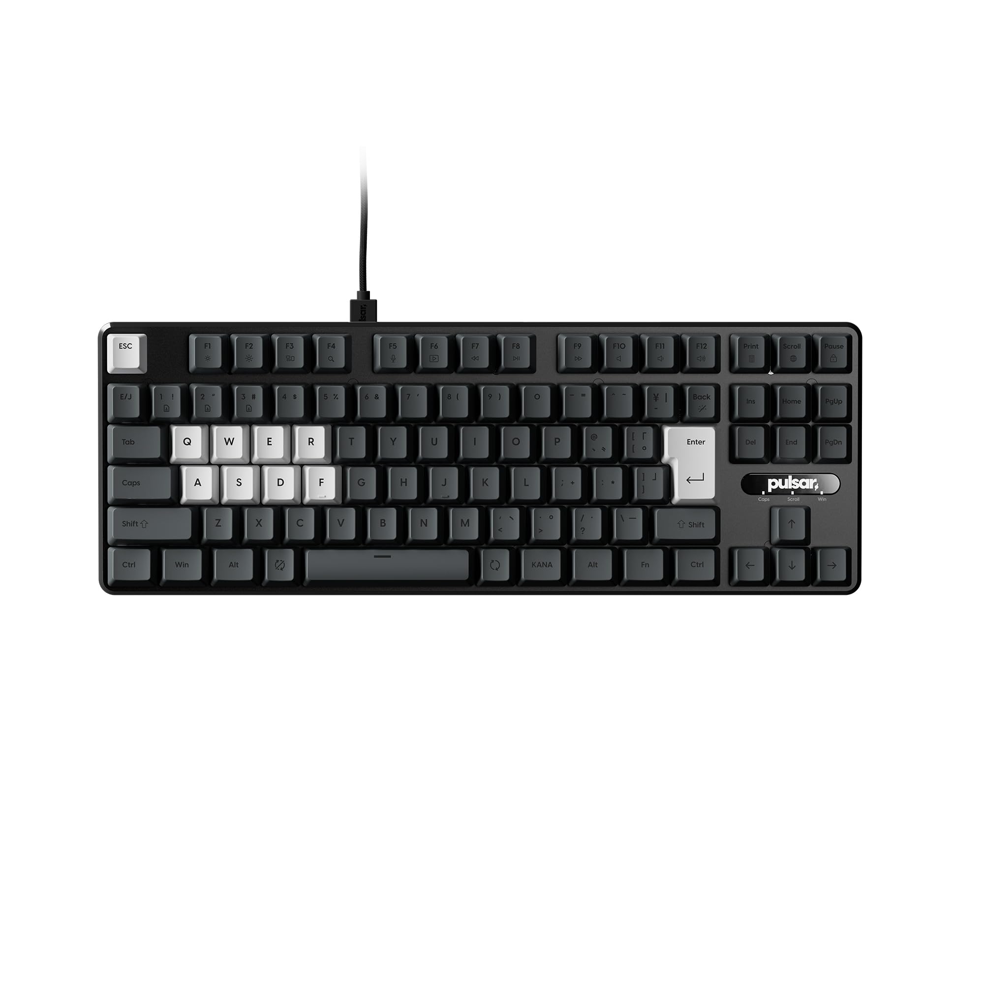 

Ігрова клавіатура Pulsar Gaming Gears PCMK 2HE TKL, японська розкладка JIS, 91 клавіша, магнітний перемикач, частота опитування 8K [оригінальний вітчизняний продукт]