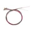 Miwayer Set of 6 Acoustic Guitar Strings, E-A Rainbow Colors, for Folk Acoustic Guitar, Classical Guitar