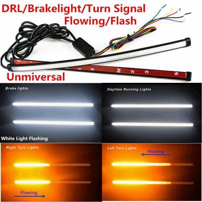 Switchback Auto DRL LED Striscia Tubo Luce Knight Rider Frecce Sequenziali 30cm