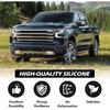 Tow Hook Covers Fit For Chevy Silverado 1500 2007-2026/GMC Sierra 1500 2007-2018, Ized Car Tow Hooks Compatible With Chevrolet Silverado 1500
